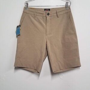Faherty All Day Shorts Khaki Mens 28 Drawstring Chino Tan New with Tags MSC0002